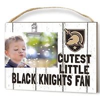 Army Black Knights 8'' x 10'' Cutest Little Weathered Logo Clip Photo Frame