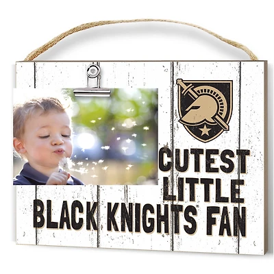 Army Black Knights 8'' x 10'' Cutest Little Weathered Logo Clip Photo Frame