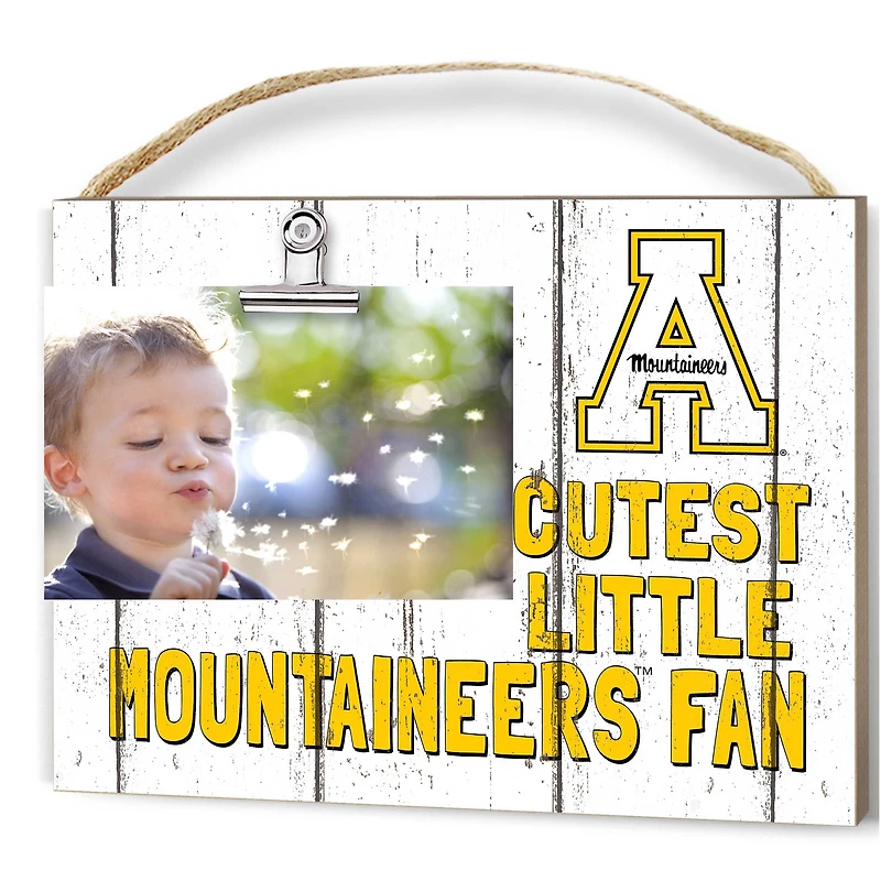 Appalachian State Mountaineers 8'' x 10'' Cutest Little Weathered Logo Clip Photo Frame
