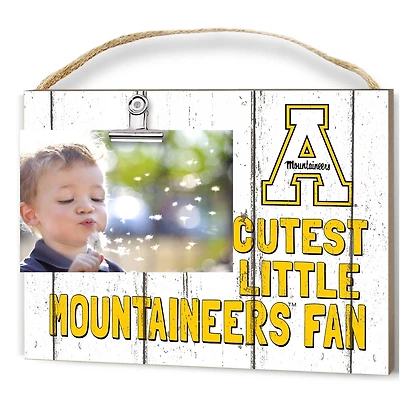Appalachian State Mountaineers 8'' x 10'' Cutest Little Weathered Logo Clip Photo Frame