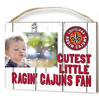 Louisiana Ragin' Cajuns 8'' x 10'' Cutest Little Weathered Logo Clip Photo Frame