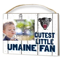 Maine Black Bears 8'' x 10'' Cutest Little Weathered Logo Clip Photo Frame