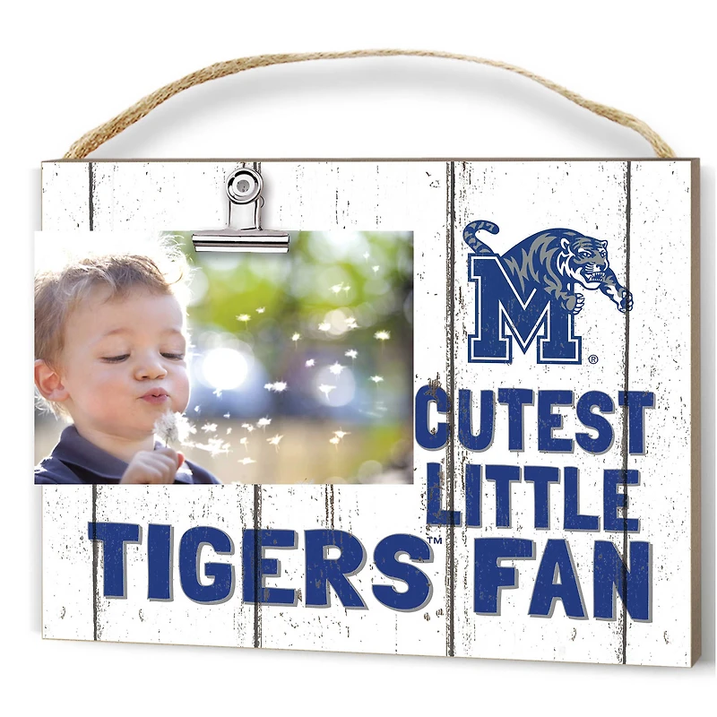 Memphis Tigers 8'' x 10'' Cutest Little Weathered Logo Clip Photo Frame