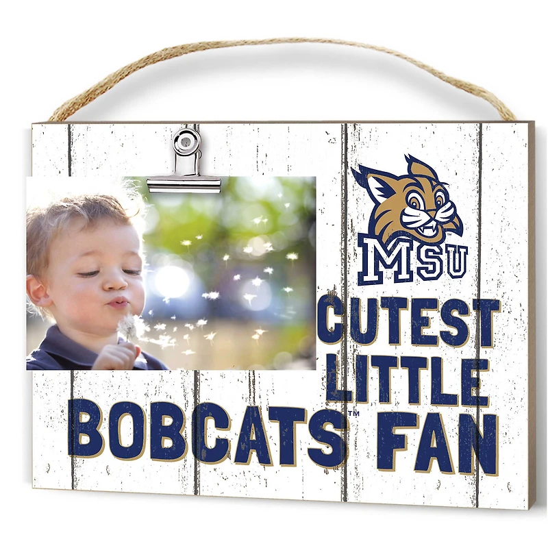 Montana State Bobcats 8'' x 10'' Cutest Little Weathered Logo Clip Photo Frame