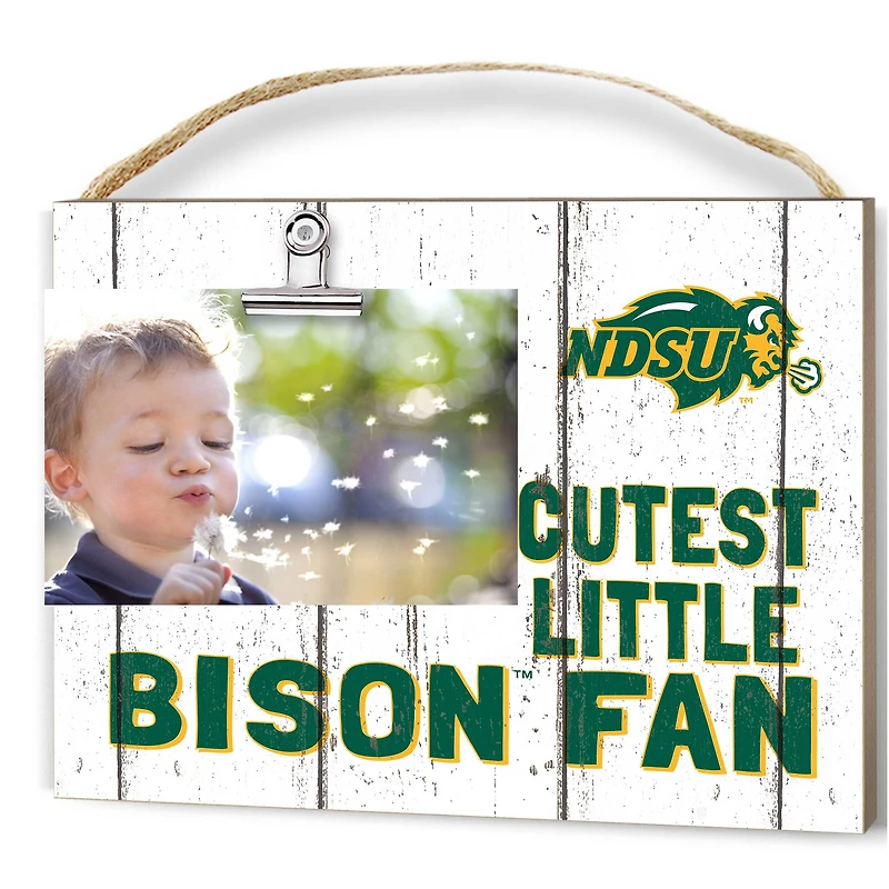 NDSU Bison 8'' x 10'' Cutest Little Weathered Logo Clip Photo Frame
