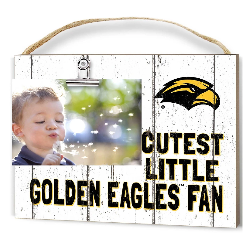 Southern Miss Golden Eagles 8'' x 10'' Cutest Little Weathered Logo Clip Photo Frame