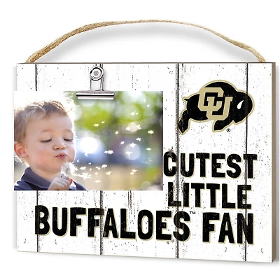 Colorado Buffaloes 8'' x 10'' Cutest Little Weathered Logo Clip Photo Frame