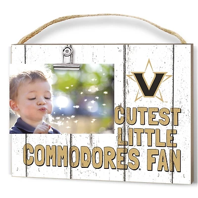 Vanderbilt Commodores 8'' x 10'' Cutest Little Weathered Logo Clip Photo Frame