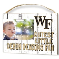 Wake Forest Demon Deacons 8'' x 10'' Cutest Little Weathered Logo Clip Photo Frame