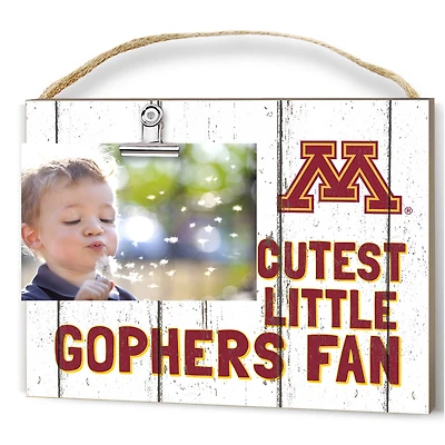 Minnesota Golden Gophers 8'' x 10'' Cutest Little Weathered Logo Clip Photo Frame