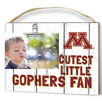 Minnesota Golden Gophers 8'' x 10'' Cutest Little Weathered Logo Clip Photo Frame