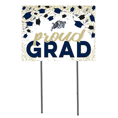 Navy Midshipmen 18'' x 24'' Grad Yard Sign