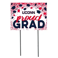 UConn Huskies 18'' x 24'' Grad Yard Sign