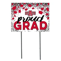 Arkansas State Red Wolves 18'' x 24'' Grad Yard Sign