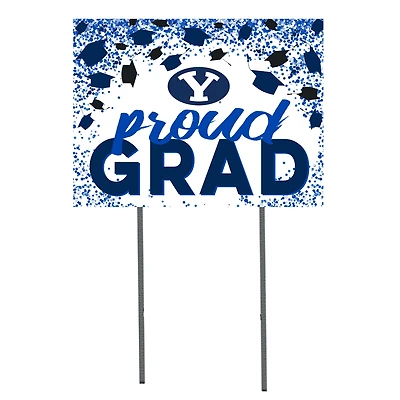 BYU Cougars 18'' x 24'' Grad Yard Sign