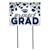 Nevada Wolf Pack 18'' x 24'' Grad Yard Sign