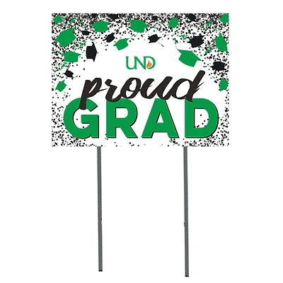North Dakota 18'' x 24'' Grad Yard Sign