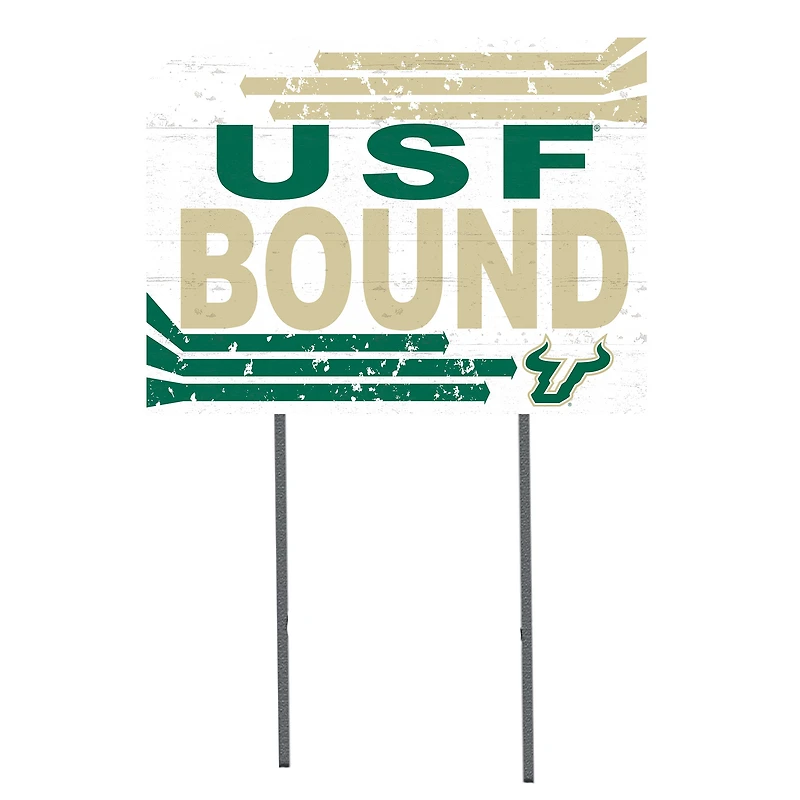 South Florida Bulls 18'' x 24'' Bound Yard Sign