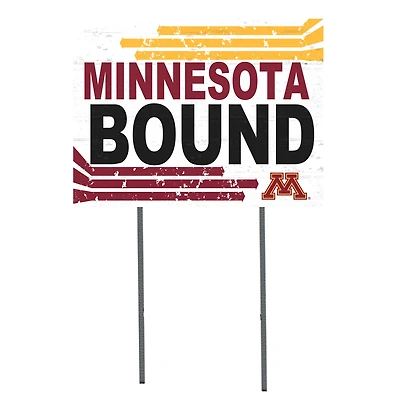 Minnesota Golden Gophers 18'' x 24'' Bound Yard Sign