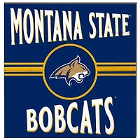 Montana State Bobcats 10'' x 10'' Retro Team Sign
