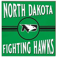 North Dakota 10'' x 10'' Retro Team Sign