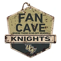 UCF Knights 20'' x 20'' Fan Cave Badge Sign