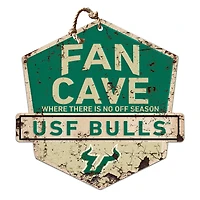 South Florida Bulls 20'' x 20'' Fan Cave Badge Sign