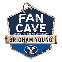 BYU Cougars 20'' x 20'' Fan Cave Badge Sign