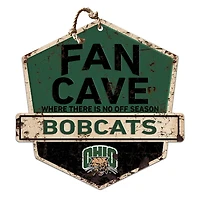 Ohio Bobcats 20'' x 20'' Fan Cave Badge Sign