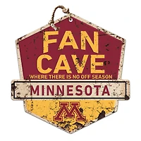 Minnesota Golden Gophers 20'' x 20'' Fan Cave Badge Sign