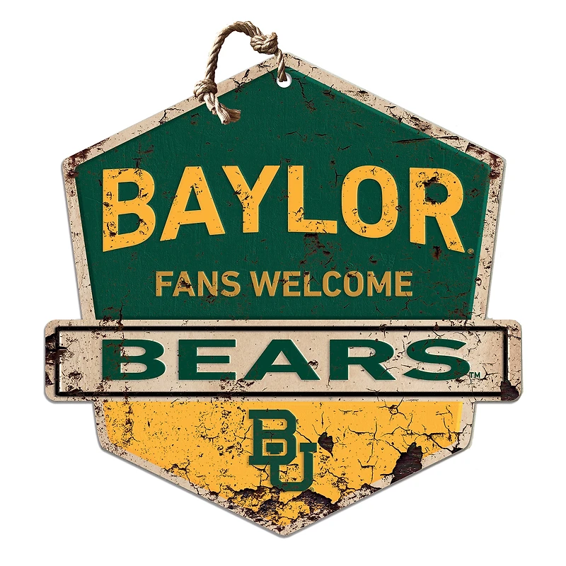 Baylor Bears Fans Welcome Sign