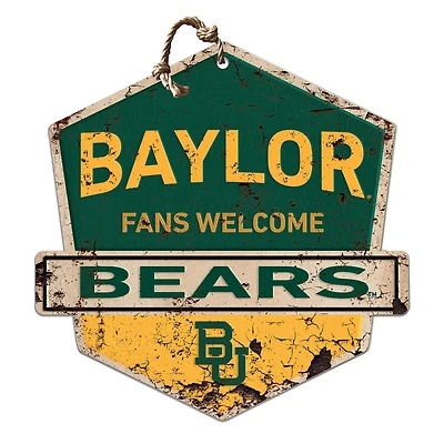 Baylor Bears Fans Welcome Sign