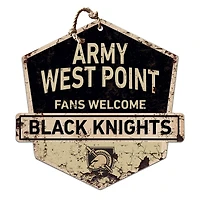 Army Black Knights Fans Welcome Sign