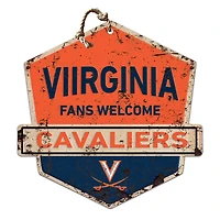 Virginia Cavaliers Fans Welcome Sign