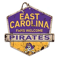 ECU Pirates Fans Welcome Sign