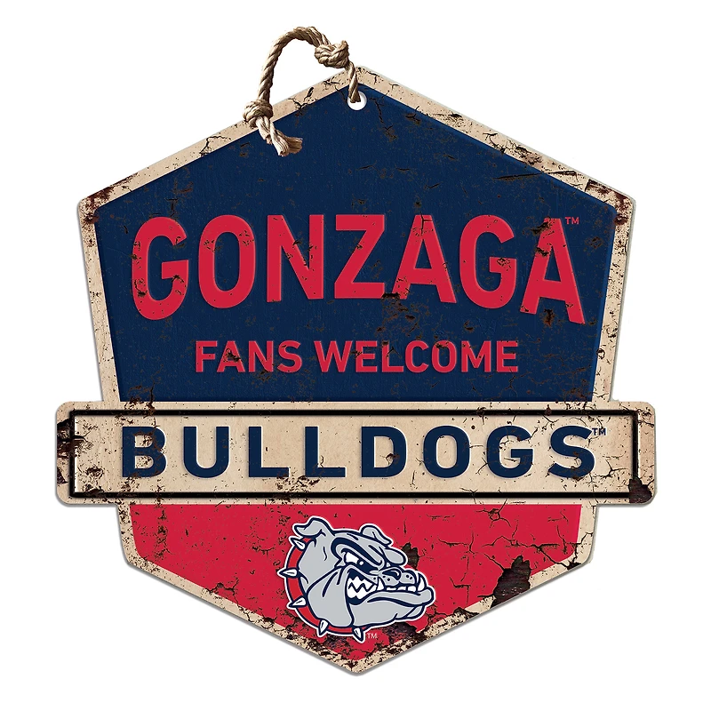 Gonzaga Bulldogs Fans Welcome Sign