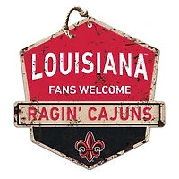 Louisiana Ragin' Cajuns Fans Welcome Sign