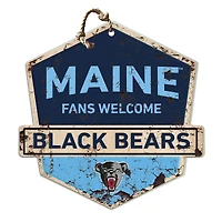 Maine Black Bears Fans Welcome Sign