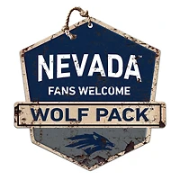 Nevada Wolf Pack Fans Welcome Sign