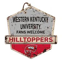 Western Kentucky Hilltoppers Fans Welcome Sign