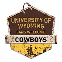 Wyoming Cowboys Fans Welcome Sign