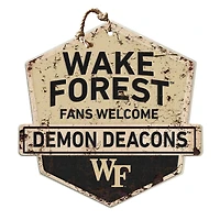 Wake Forest Demon Deacons Fans Welcome Sign