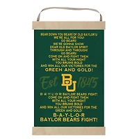 Baylor Bears 12'' x 20'' Fight Song Banner Sign