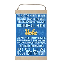 UCLA Bruins 12'' x 20'' Fight Song Banner Sign