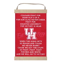 Houston Cougars 12'' x 20'' Fight Song Banner Sign
