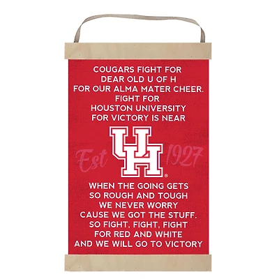 Houston Cougars 12'' x 20'' Fight Song Banner Sign