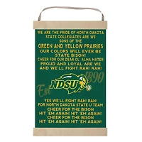 NDSU Bison 12'' x 20'' Fight Song Banner Sign