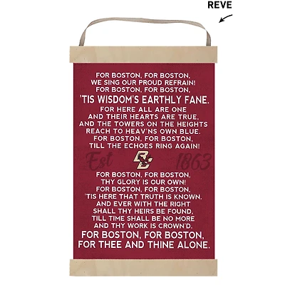 Boston College Eagles 12'' x 20'' Fight Song Banner Sign