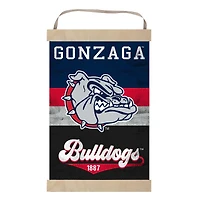 Gonzaga Bulldogs Retro Logo Banner Sign