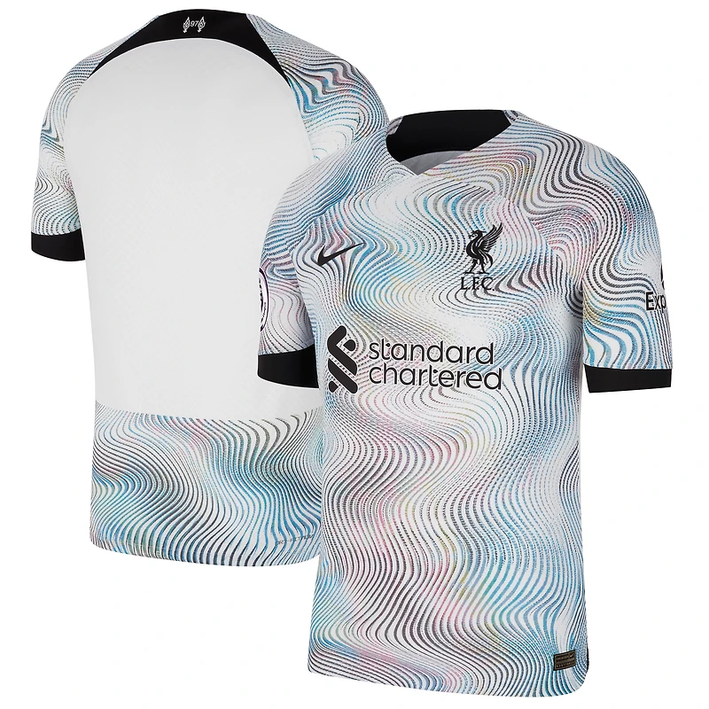 Men's Nike White Liverpool 2022/23 Away Vapor Match Authentic Jersey
